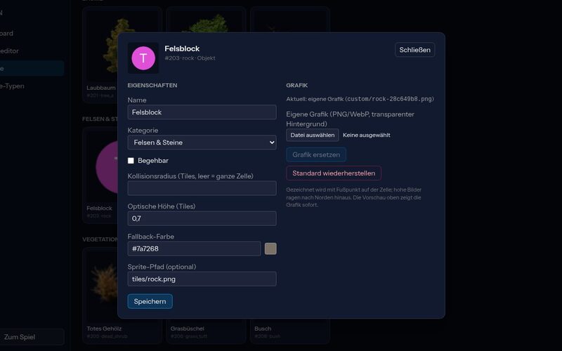 2D-Multiplayer mit WebTransport über HTTP/3: Screenshot 3